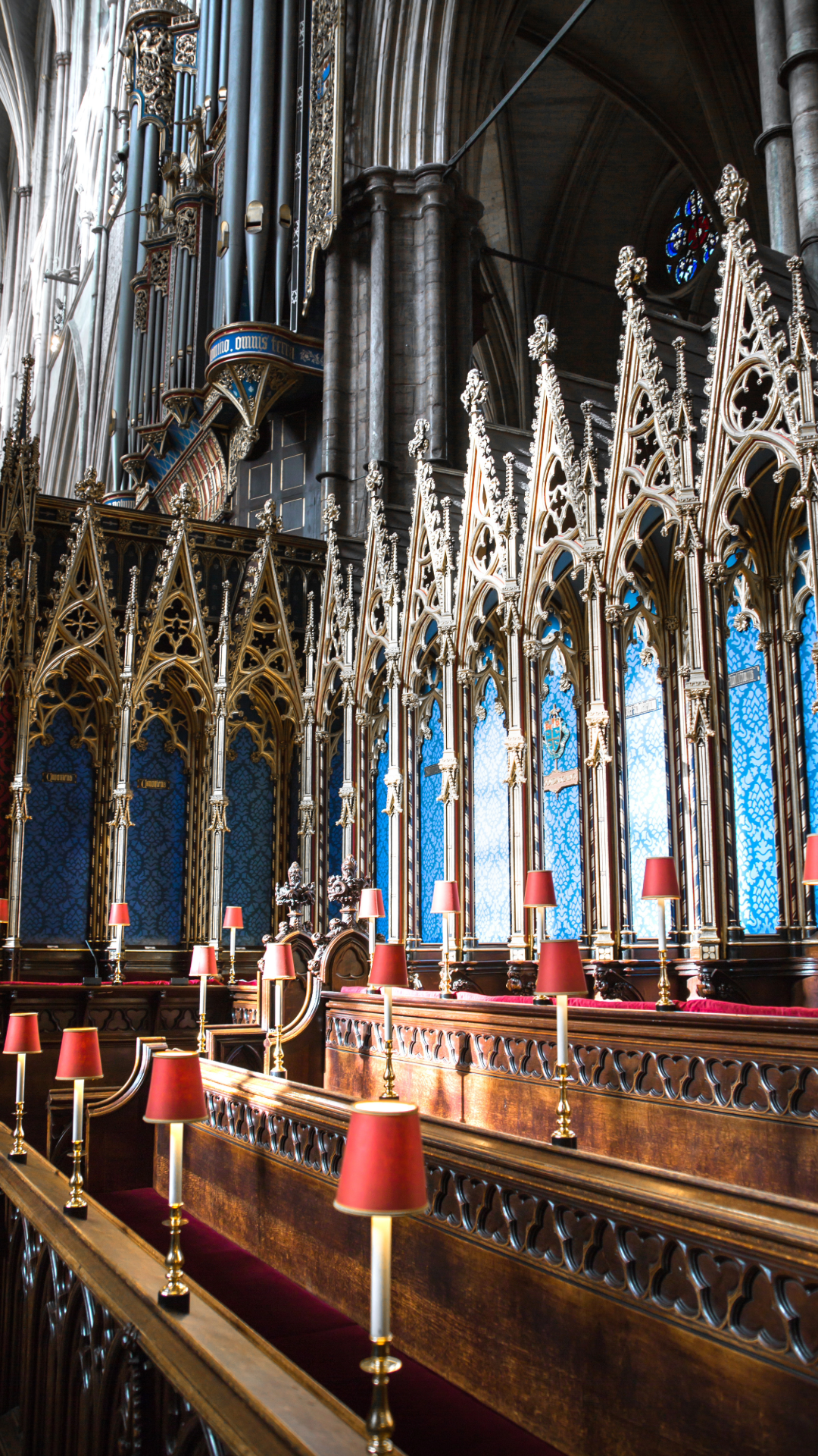 Binnenkant van Westminster Abbey